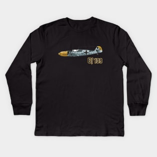 Bf 109 warbird Kids Long Sleeve T-Shirt